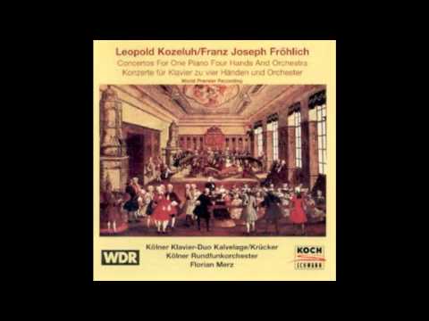 Das Kölner Klavier-Duo (Elzbieta Kalvelage/Michael van Krücker) spielt / plays Franz Joseph Fröhlich