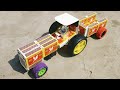 How To Make Matchbox Tractor With Trolley Diy