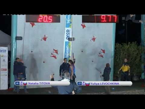 IFSC Climbing World Cup Arco 2012 - Speed - Replay Finals