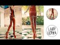 WALKIN OVER WATER IN THIGH HIGH HIGH HEELS BOOTS BY TAJNASHOES