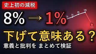 【財務省の敗北】消費税 史上初の減税 ─ "絶対に下げられない"神話は こうして崩れた