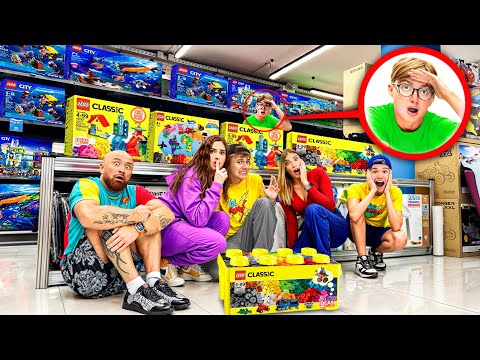 NASCONDINO ESTREMO NEL NEGOZIO DI GIOCATTOLI