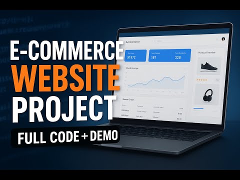 E-Commerce Website Project in Django | Full Code + Source Code + Demo (Academic Project)