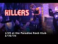 The Killers (Full set) - Live at the Paradise Rock Club (Boston 5-25-24)