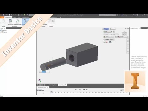 Inventor 101: Presentation Panel Basics