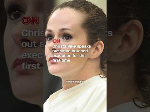 Christa Pike speaks out since botched execution for the first time
