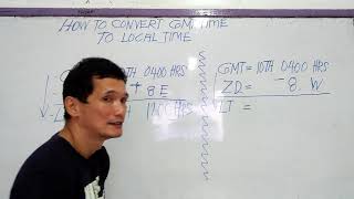 HOW TO CONVERT GMT TIME TO LOCAL TIME