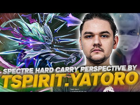 TSPIRIT.YATORO SPECTRE THE HARD CARRY GAMEPLAY - DOTA 2 PATCH 7.34D