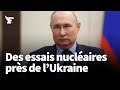 Poutine lance des exercices nucléaires près de l'Ukraine en réponse à Macron