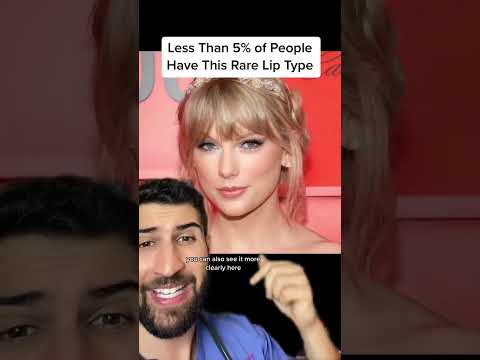 Less Than 5% of People Have This Rare Lip Shape #anatomy