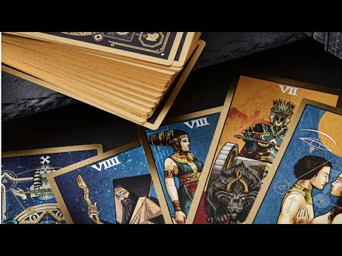 Keymaster Tarot Deck flip through - My Tiny Deck Collection