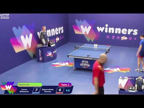 WINners CUP table 2  30.12 Liman Aleksandr - Zaporozhets Roman   21:30