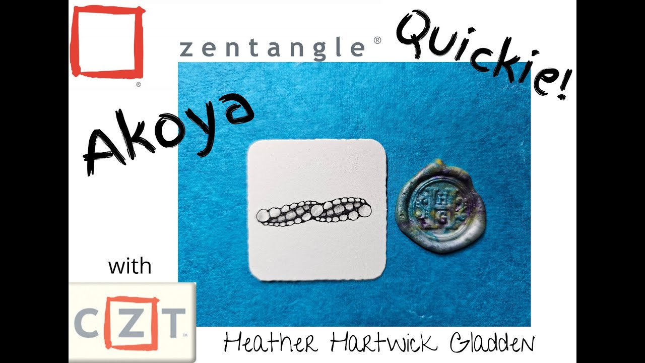 Akoya | Zentangle® Quickie