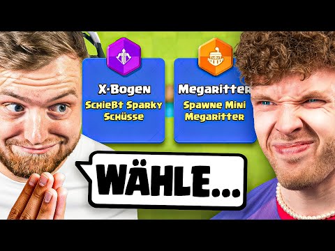 😱🤯TRYMACS WÄHLT MEINE BUFFS, BIS ICH AUSRASTE... | Clash Royale Deutsch