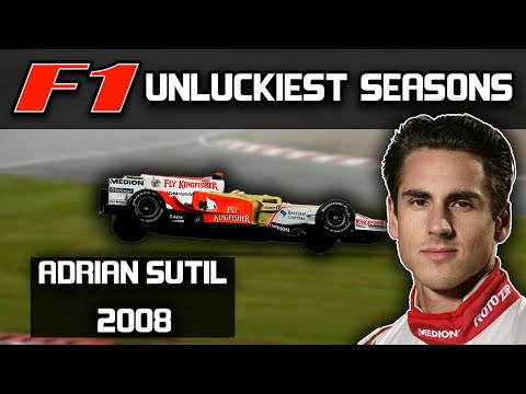 F1 Unluckiest Seasons - Adrian SUTIL's Disastrous 2008 (Force India VJM01) [Re-Upload]