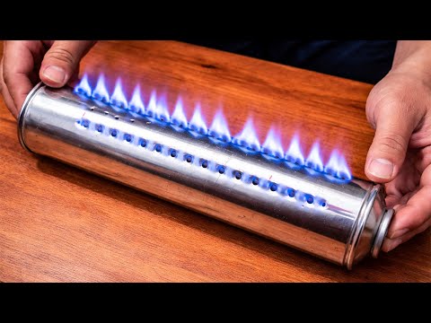 24 Hours of Free Heat! No Gas, No Electricity | DIY 3-in-1 Heater