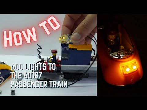 Adding Lights to the 60187 Passenger Train