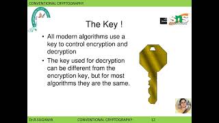 Download Lagu Dr.R.Suganya|Conventional cryptography|SNS INSTITUTIONS Thumbnail