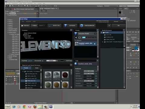 comment installer element 3d