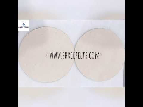 Glass Polishing Felt Disk _ chakdu