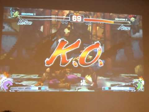 SSFIV - The king of Baretto II -  NV Avengers (Dicta) vs Shirl (Akuma)