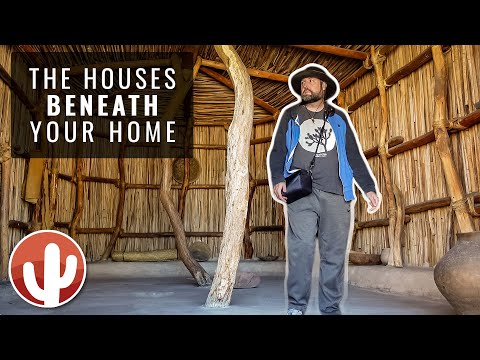 Versteckte Häuser der HOHOKAM-Indianer | Die Vorfahren der Sonora-Wüste in Phoenix, Arizona