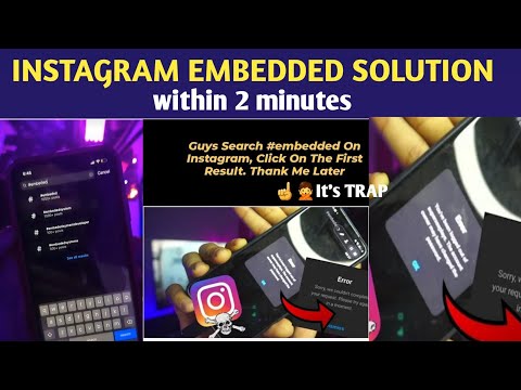 Embedded hashtag will hack your instagram* ☠️ | solution after clicking #embedded | Toronto Talkies
