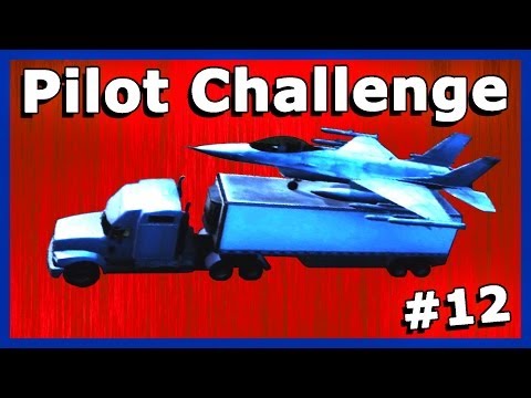 GTA 5 Online: Landing Planes On Moving Vehicles! | Pilot Challenge [Ep. 12] (Plane Stunt)