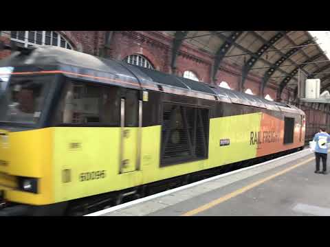 60096 passes Darlington working the 6N61 Drax Aes to Tyne Coal Terminal *Diverted*