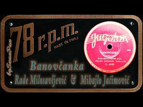 R. Milosavljević i M. Jaćimović - Banovčanka