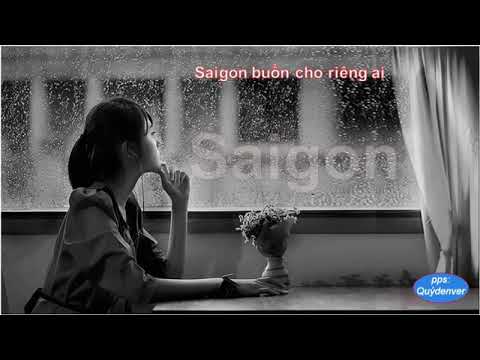 Sài Gòn buồn cho riêng ai Sheet - Nguyên Khang