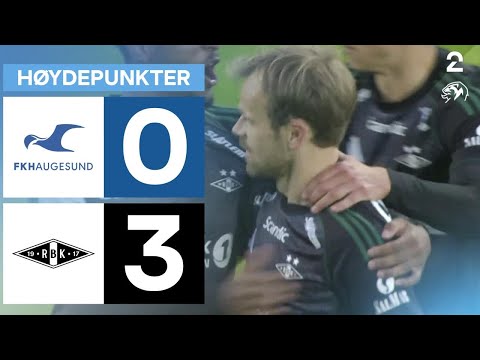 Haugesund 0 - 3 Rosenborg - Høydepunkter