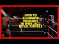 How to Eliminate Someone in WWE 2K22 Royal Rumble (XBOX, PLAYSTATION, PC)