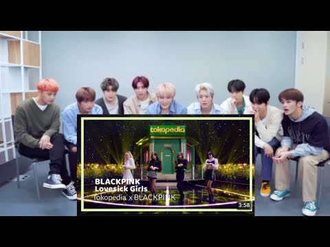 NCT127 Reaction to Blackpink 'Love sick Girl's' Tokopedia Performance (Fanmade 💜)