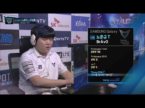 [SPL2015] BrAvO(Samsung) vs MarineKing(MVP) Set4 Coda -EsportsTV, Starcraft 2