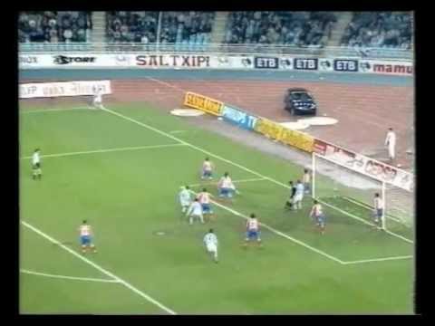 1995/96.- Real Sociedad 1 vs Atlético Madrid 0 (Liga - Jª 22)