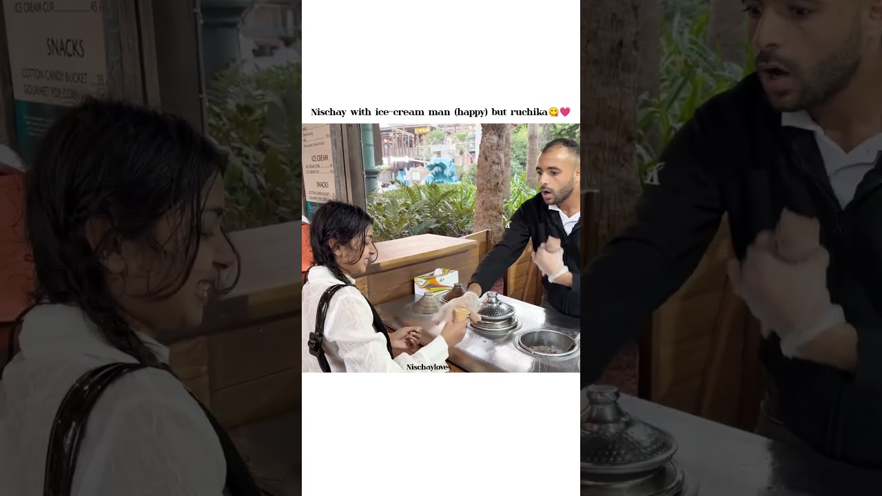 Nischay vs ruchika with ice-cream man😋💗 #triggeredinsaan #ruchikarathore #fukrainsaan
