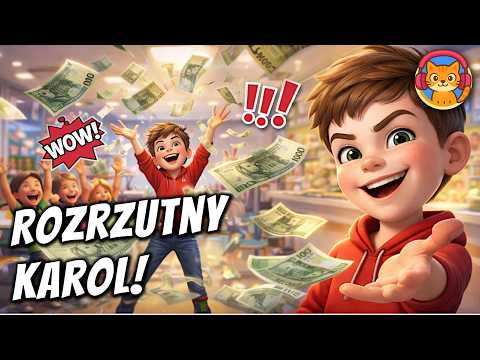 Rozrzutny Karol - okładka bajki audio