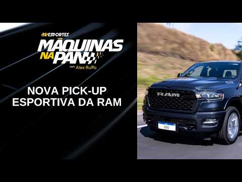 Uma volta com a nova RAM 1500 Big Horn | MÁQUINAS NA PAN
