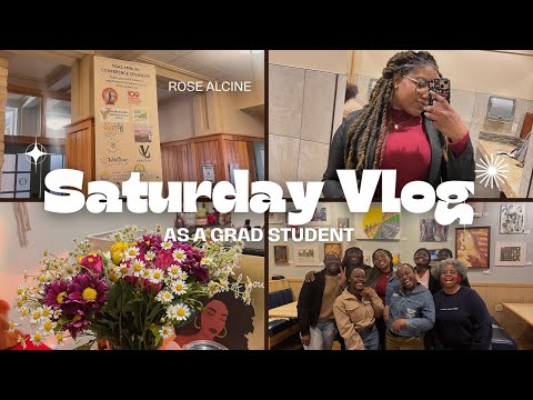 A Day in the Life of a Grad Student: Research, Art, and Flowers