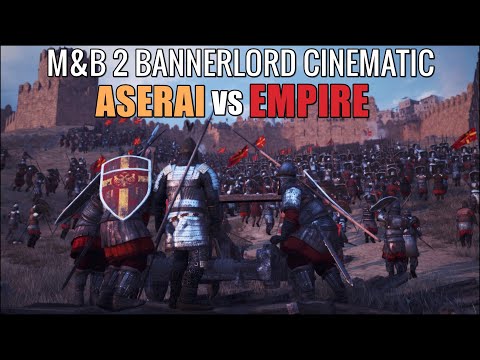 Mount&Blade 2 Bannerlord l Byzantine Empire Mod vs Aserai Siege Cinematic l ULTRA GRAPHICS 4K
