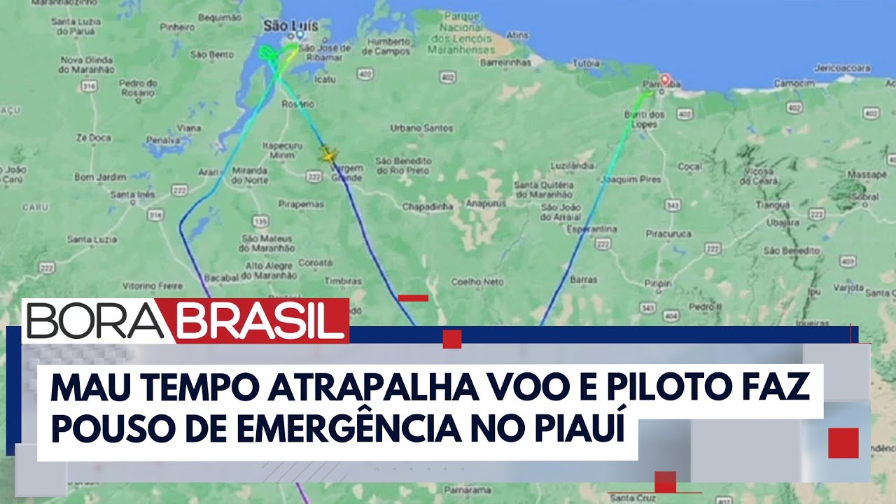 Avião da Azul faz pouso de emergência no Piauí | Bora Brasil