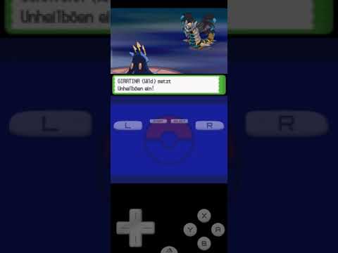 Pokemon Platinum Shiny Giratina After 6893 encounters
