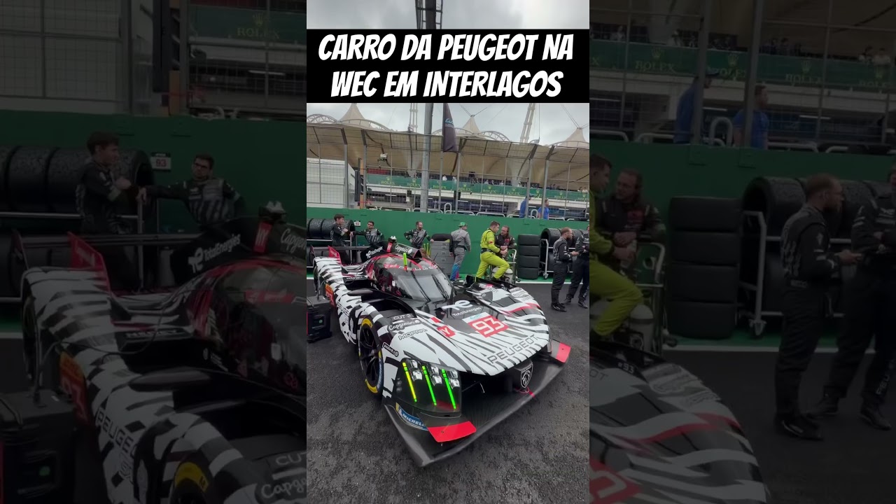 PEUGEOT TEM IDENTIDADE FORTE! As garras do Leão estão no HYPERCAR da WEC com seu V8 híbrido de 679cv