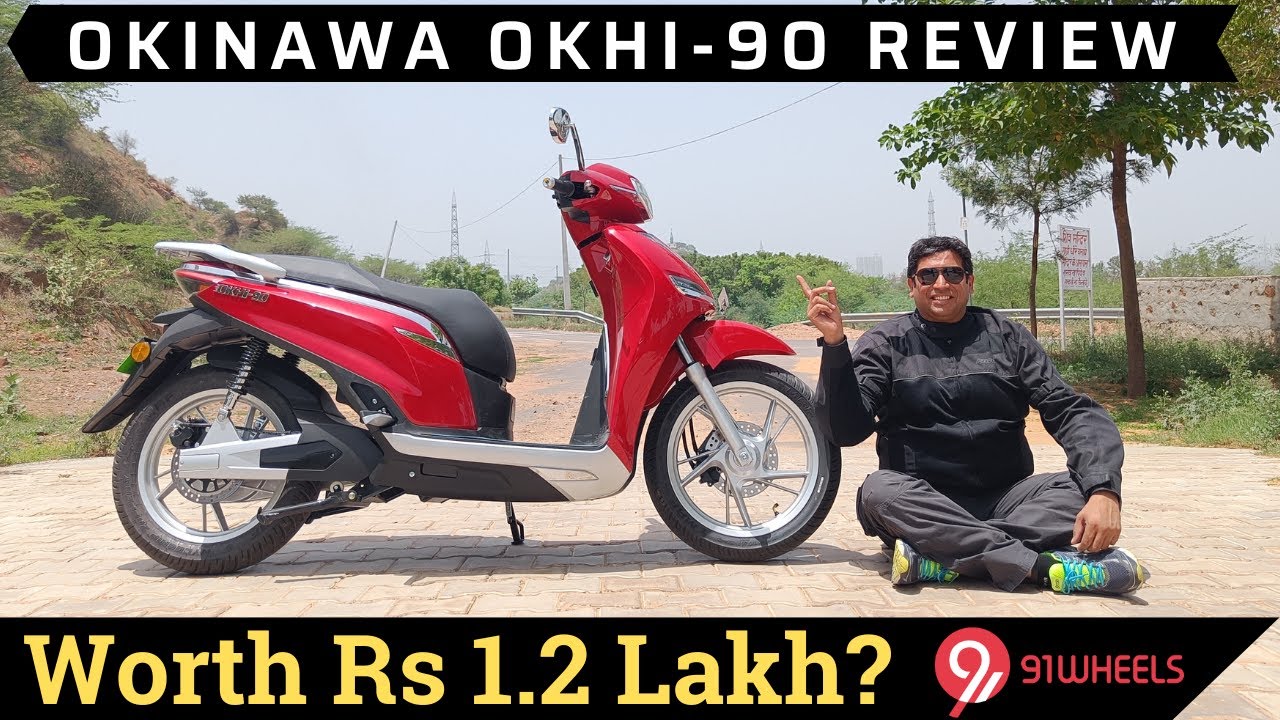 0:04 / 11:06 Okinawa Okhi 90 Electric Scooter Test Ride Review || Top Speed, Range & Features 0:04 / 11:06 Okinawa Okhi 90 Electric Scooter Test Ride Review || Top Speed, Range & Features