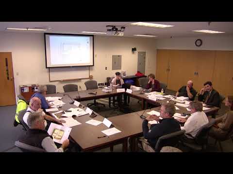 10.15.2019 Technical Advisory Committee: Work Session