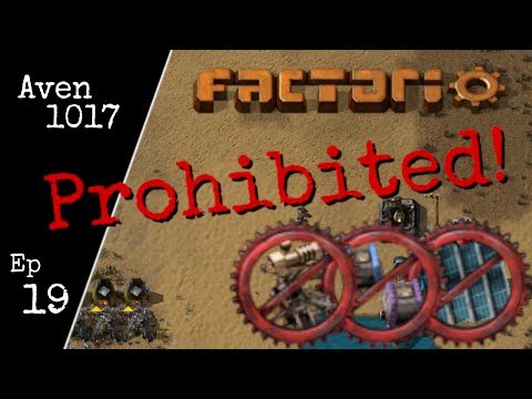 Factorio Prohibited! Ep 19: Explosives and murder - Lazy Bastard Achievement playthrough
