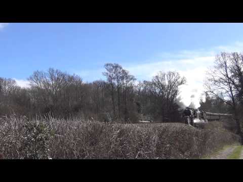 U class no.1638 & S15 no.847. Bluebell Railway. 22/3/14.