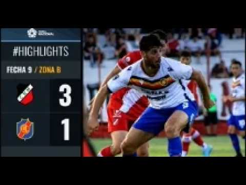 Deportivo Maipú 3-1 Colegiales. Fecha 9. Primera Nacional