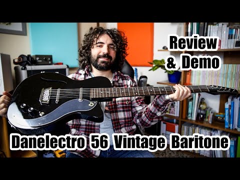 Danelectro Vintage 56 Baritone reissue - Dark Aqua image 2